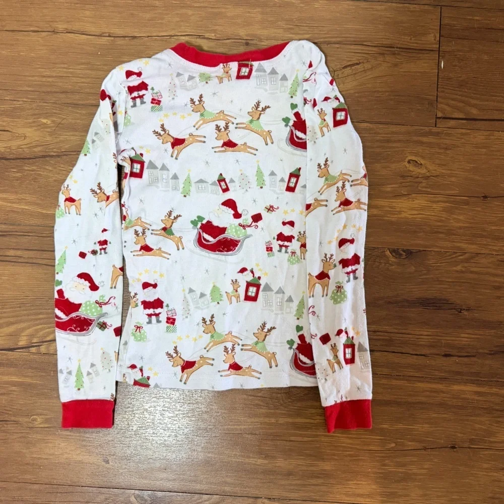 Pottery Barn Kids Pajama Set Size 8 Boys Girls Unisex Christmas Holiday